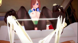 极品萝莉Miku-chan骚穴失守 巨乳爆操内射颜射